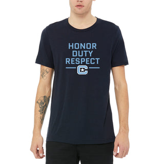 The Citadel Honor Duty Respect Canvas Triblend T-Shirt - Solid Navy