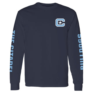 The Citadel Double Sleeve Long Sleeve - Navy