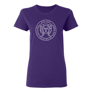 City College of New York Beavers Primary Logo Women's - Purple