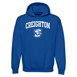 Creighton University Bluejays Arch Logo Heavy Blend Hoodie - Royal