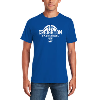 Creighton University Bluejays Basketball Hype Short Sleeve T Shirt - Royal