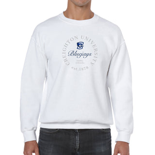 Creighton Roundabout BTB Crewneck - White