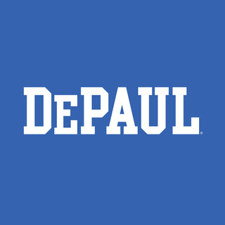 DePaul University Blue Demons Basic Block Hoodie - Royal
