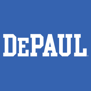 DePaul University Blue Demons Basic Block Long Sleeve T Shirt - Royal