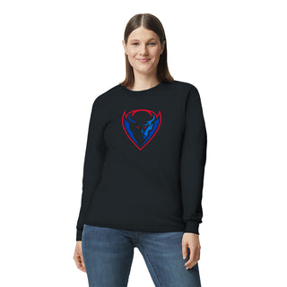 DePaul Primary Logo Long Sleeve - Black