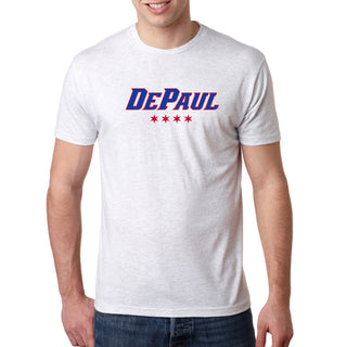 DePaul Athletic Wordmark NLA Triblend T-Shirt