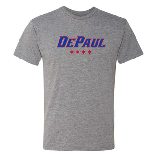 DePaul Athletic Wordmark NLA Triblend T-Shirt