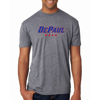 DePaul Athletic Wordmark NLA Triblend T-Shirt