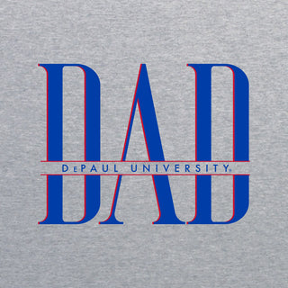 DePaul Classic Dad Crewneck - Sport Grey