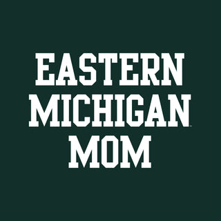 Eastern Michigan Basic Block Mom T-Shirt - Forest