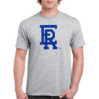 Embry-Riddle Aeronautical University Eagles Daytona Primary Logo T Shirt - Sport Grey