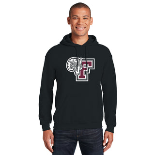 Fordham University Rams Primary Logo Hoodie - Black