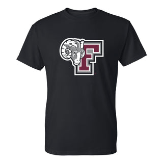 Fordham University Rams Primary Logo T-Shirt - Black
