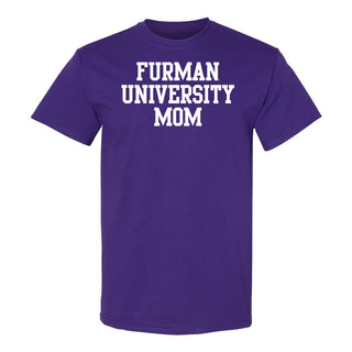 Furman Basic Block Dad T-Shirt - Purple