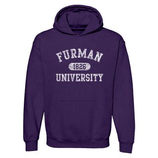 Furman Athletic Arch Hoodie - Purple