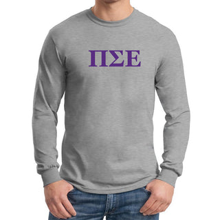 Pi Sigma Epsilon Greek Letter Long Sleeve T-Shirt