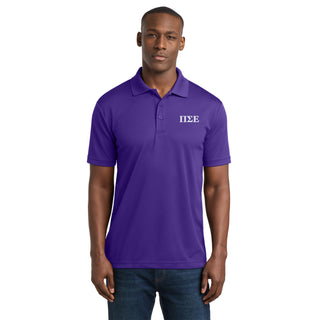 Pi Sigma Epsilon Greek Letter LC EMB Polo