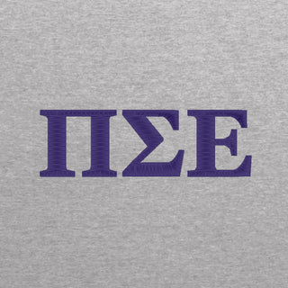 Pi Sigma Epsilon Greek Letter LC EMB Zip Hoodie