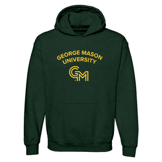 George Mason University Patriots Arch Logo Hoodie - Forest