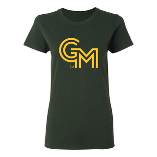 George Mason University Patriots Primary Logo Women's T-Shirt - Forest