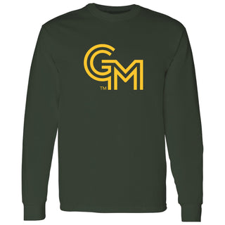 George Mason University Patriots Primary Logo Long Sleeve - Forest