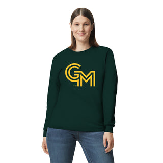 George Mason University Patriots Primary Logo Long Sleeve - Forest