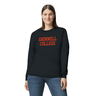 Grinnell College Basic Block Long Sleeve