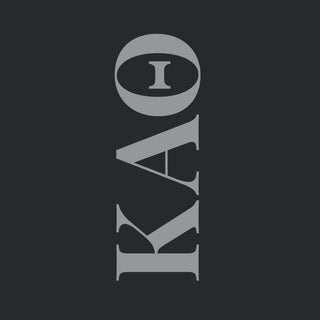 Kappa Alpha Theta Greek Letter and Kite Owala 24oz Freesip Bottle - Very Very Dark