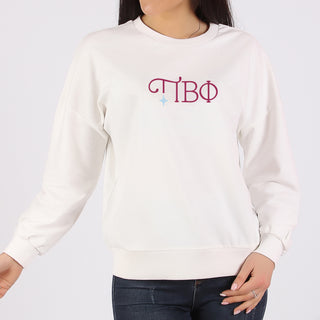 Pi Beta Phi Greek Letter Logo Crewneck