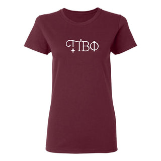 Pi Beta Phi Greek Letter Logo Womens T-Shirt