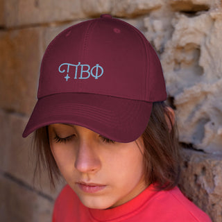 Pi Beta Phi Greek Letter Logo EMB Hat