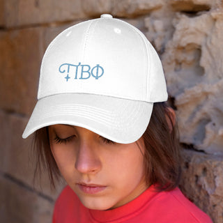 Pi Beta Phi Greek Letter Logo EMB Hat