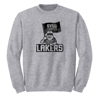 GVSU Mascot Mark Crewneck - Sport Grey