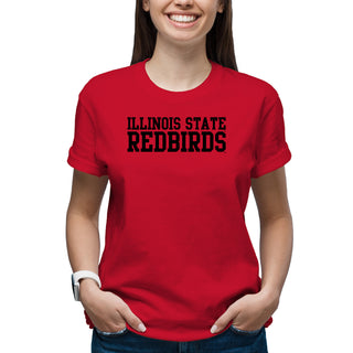 Illinois State Redbirds Basic Block T-Shirt - Red
