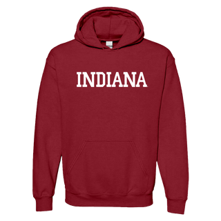 Indiana Hoosiers Basic Block Hoodie