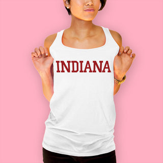 Indiana Hoosiers Basic Block Tank Top