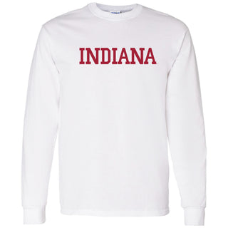 Indiana Hoosiers Basic Block Long Sleeve T-Shirt