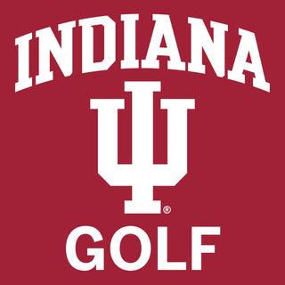 Indiana University Hoosiers Arch Logo Golf Hoodie - Cardinal
