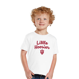 Indiana Little Hoosier Toddler T-Shirt - White