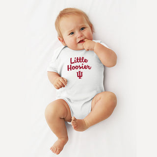Indiana Little Hoosier Infant Creeper - White