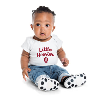 Indiana Little Hoosier Infant Creeper - White