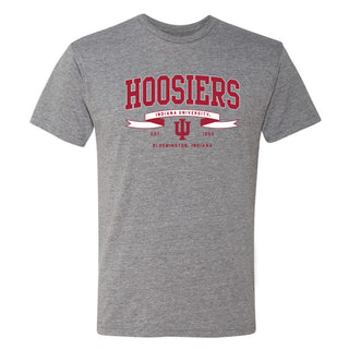 Indiana Ribbon Flight NLA Triblend T-Shirt - Premium Heather