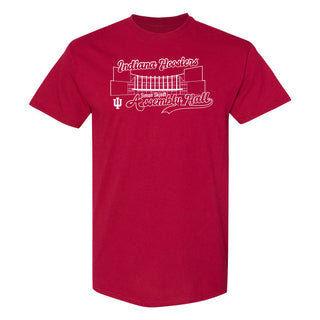 Indiana Hoosiers Simon Skjodt Assembly Hall T-Shirt - Cardinal