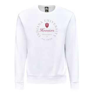 Indiana Roundabout BTB Crewneck - White