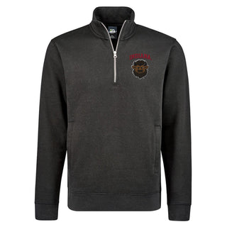 Indiana Bison Head LC EMB JA BTB 1/4-Zip Sweatshirt