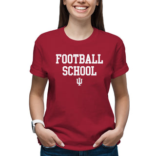 Indiana Football School T-Shirt - Cardinal