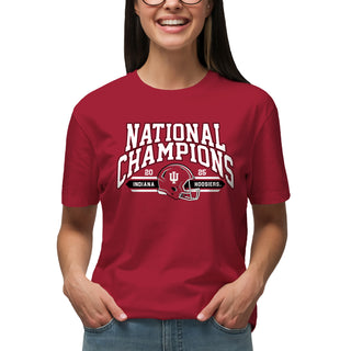 Indiana 2025 Football Champions Glorious T-Shirt - Cardinal