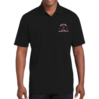 Indiana 2025 Football Champions EMB Polo