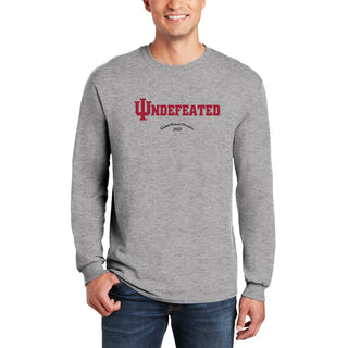 Indiana Trident Undefeated National Champions 2025 Long Sleeve - Sport Grey