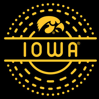 Iowa Sunny Circle Infant Creeper - Black